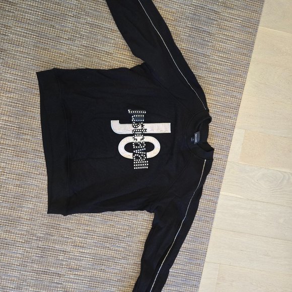 Just Cavalli Sweatshirt - black with lifted JC logo - Picture 1 of 3